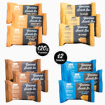 Brownie/Blondie Variety Pack, 8-Ct, 12-Ct, 20-Ct Honey Sweetened, Gluten-Free, Protein Snack Bar