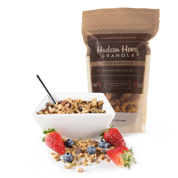 Chocolate Pecan Granola - 12oz Bags