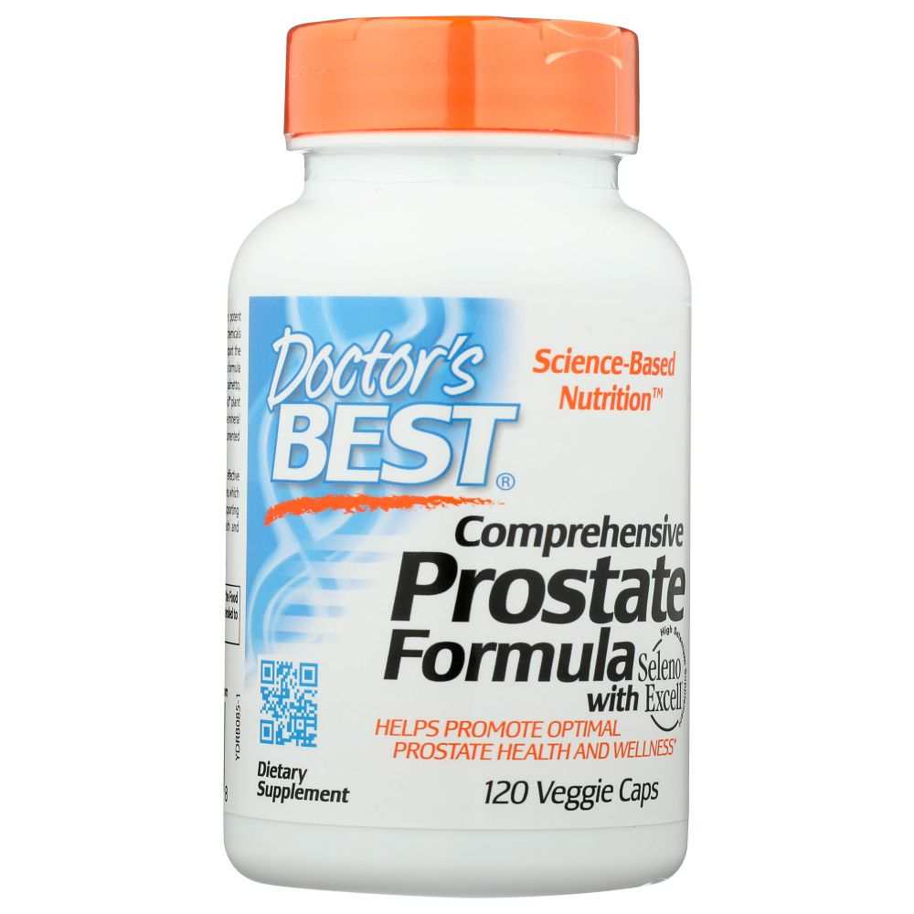 DOCTOR'S BEST: Comprehensive Prostate Formula - Supports Prostate Wellness 120 vc