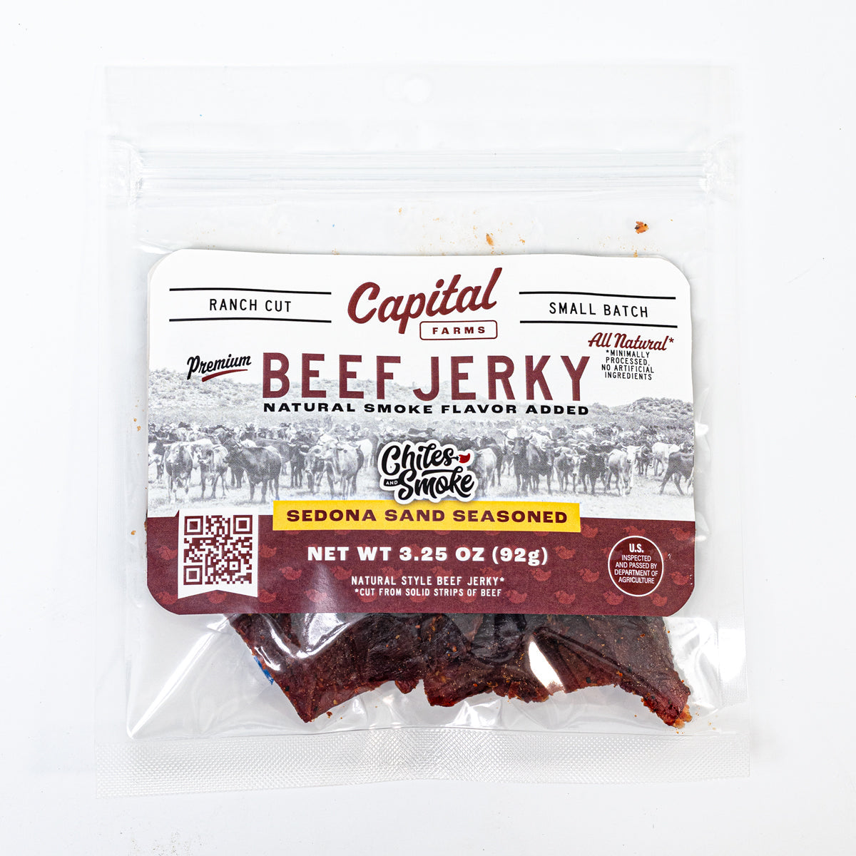 Sedona Sand Beef Jerky – Southwest Garlic & Chile