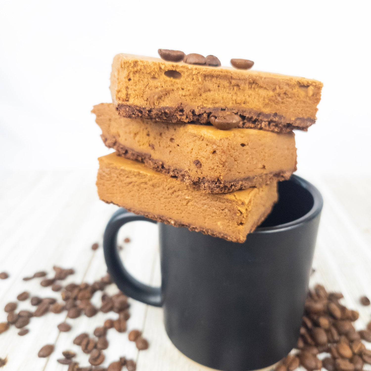 Chocolate Mocha Protein Cheesecake, 6-Ct, Low Carb, Gluten-Free, Snack Bar