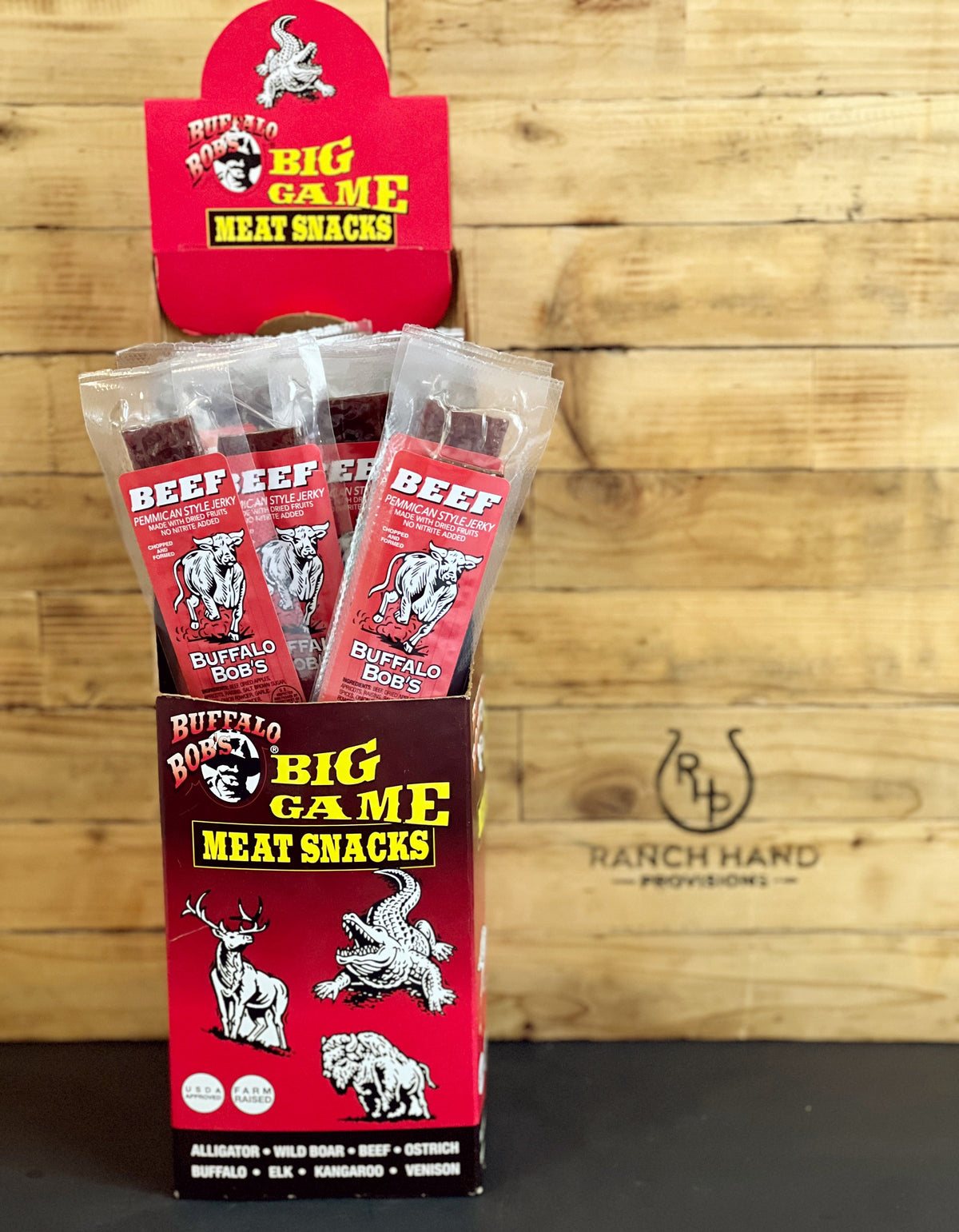 Pemmican Beef Jerky with Real Dried Fruit — Apples, Apricots, Raisins