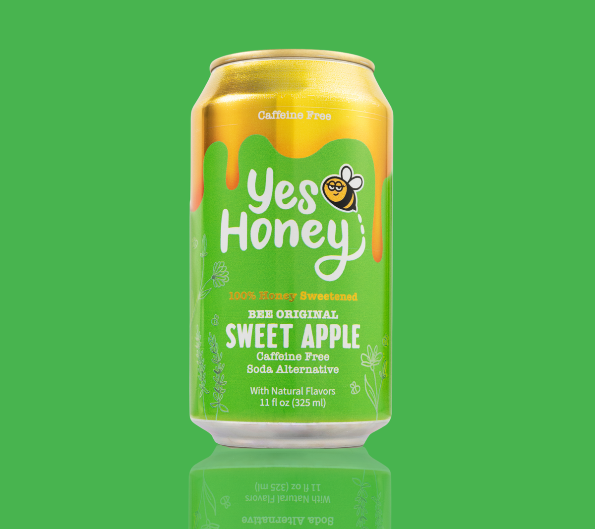 Sparkling Honey Sweetened Apple Soda Case