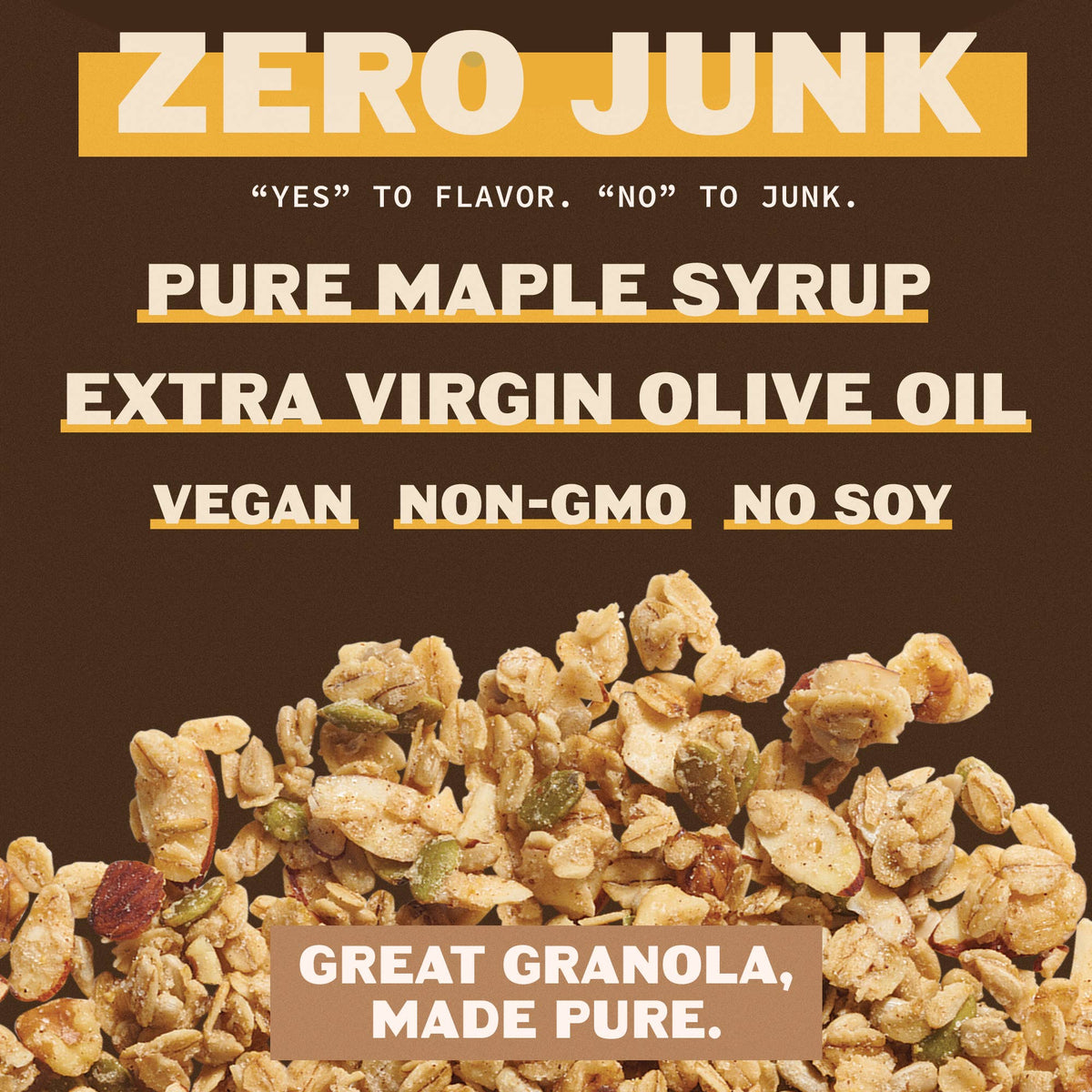 Chocolate Pecan Granola - 12oz Bags