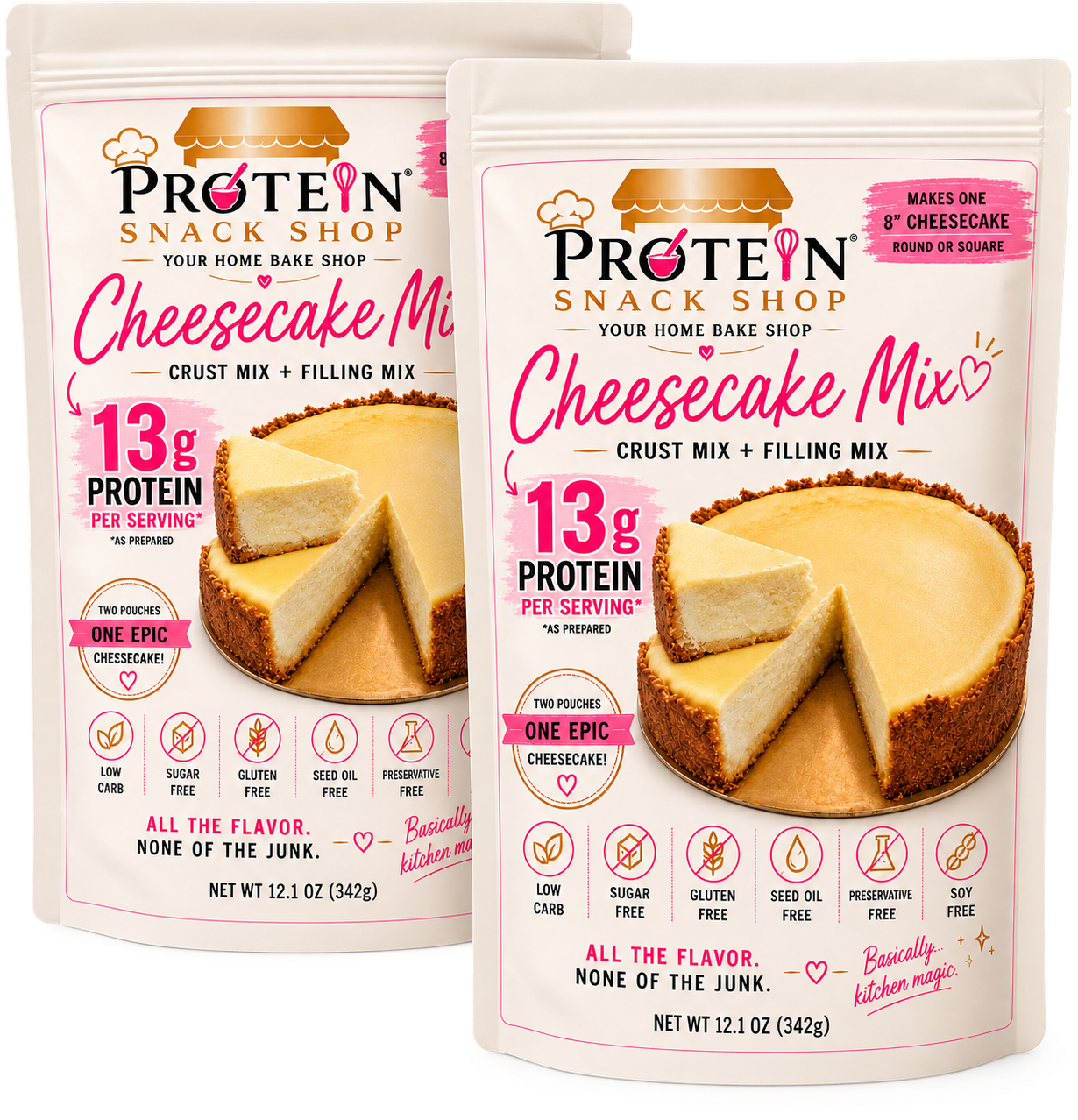 High-Protein, Gluten-Free Cheesecake Mix