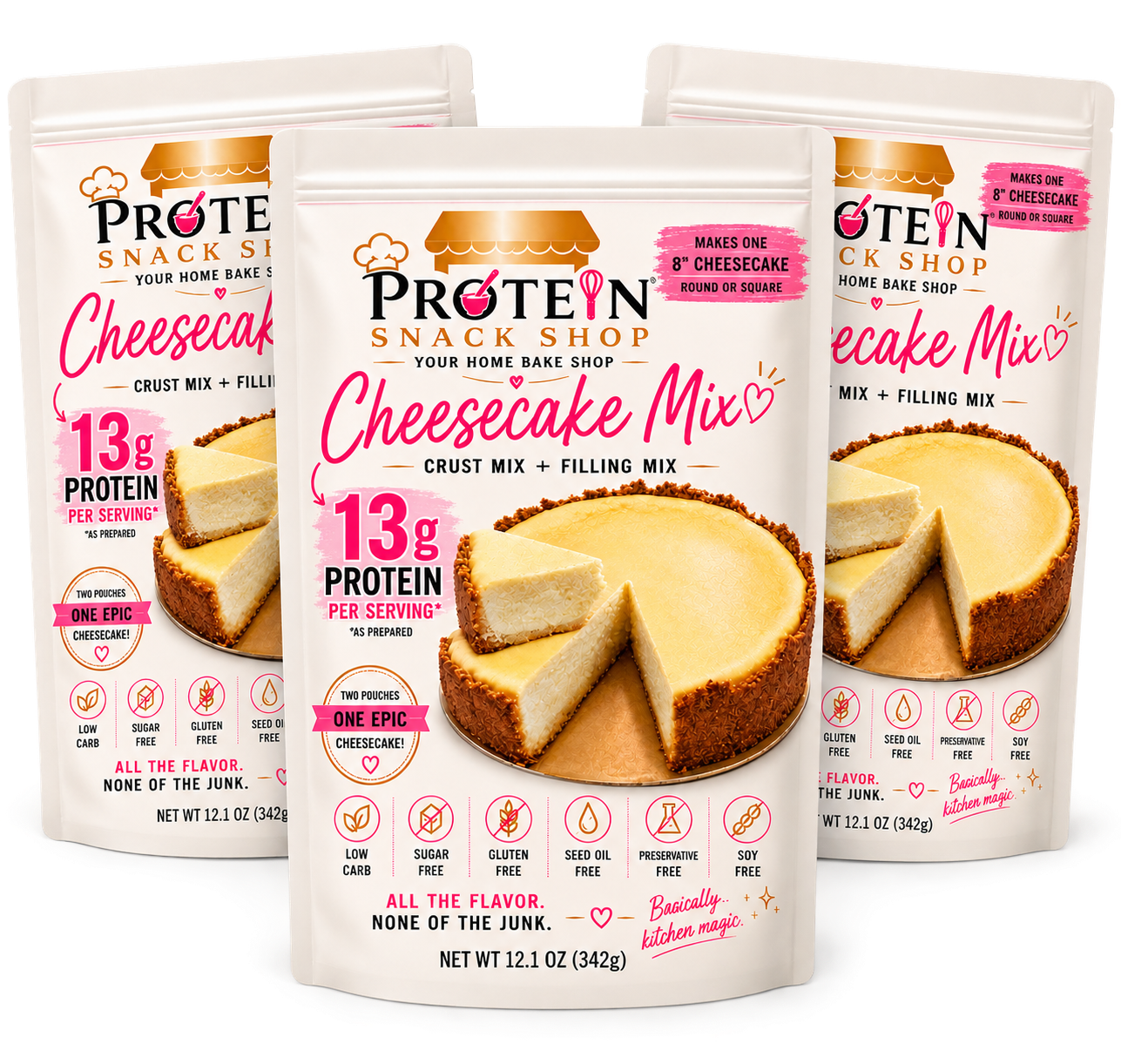 High-Protein, Gluten-Free Cheesecake Mix