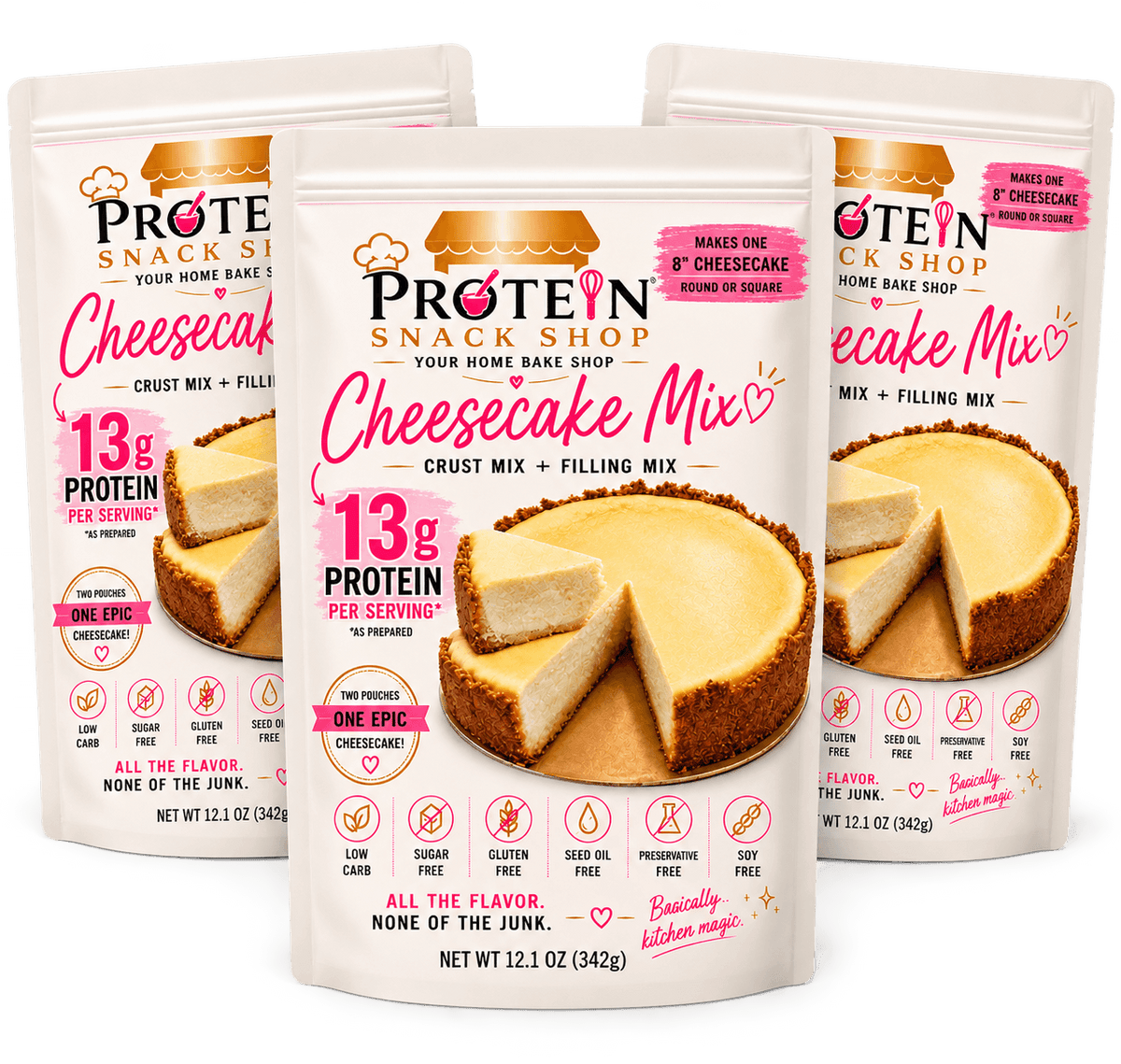 Protein Cheesecake Mix – High Protein, Gluten-Free, 0g Sugar