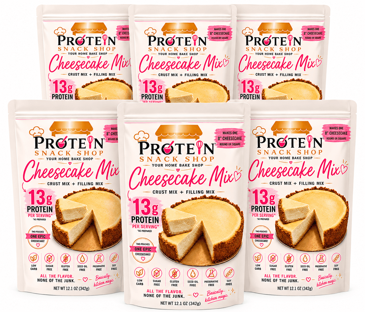 Protein Cheesecake Mix – High Protein, Gluten-Free, 0g Sugar