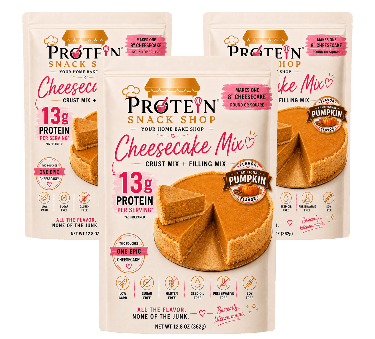 Protein Cheesecake Mix – High Protein, Gluten-Free, 0g Sugar