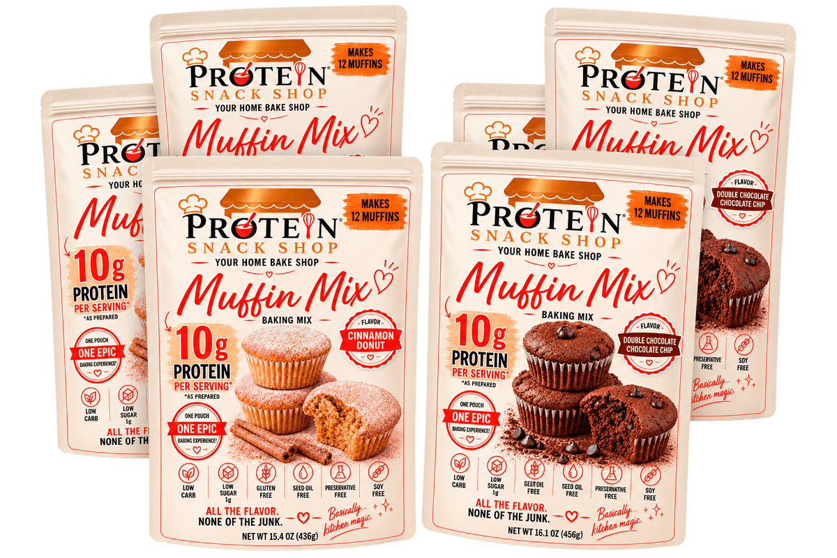 Protein Muffin Mix – High Protein, Gluten-Free, Low Sugar