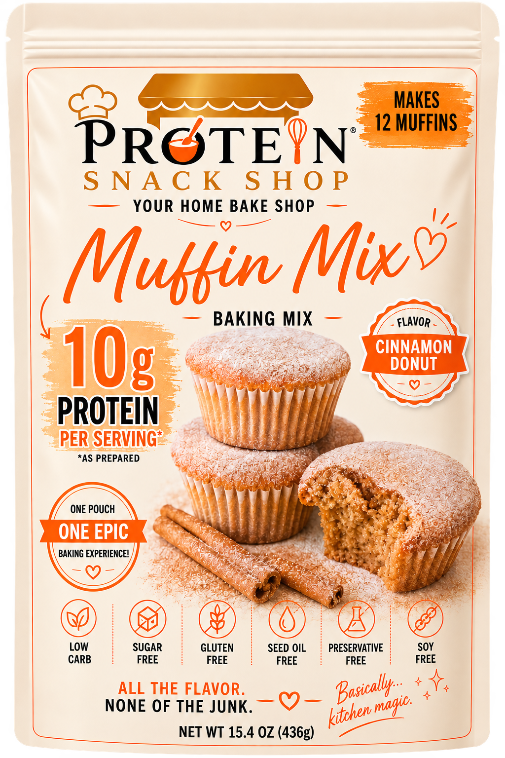 *High-Protein, Gluten-Free Muffin Mix