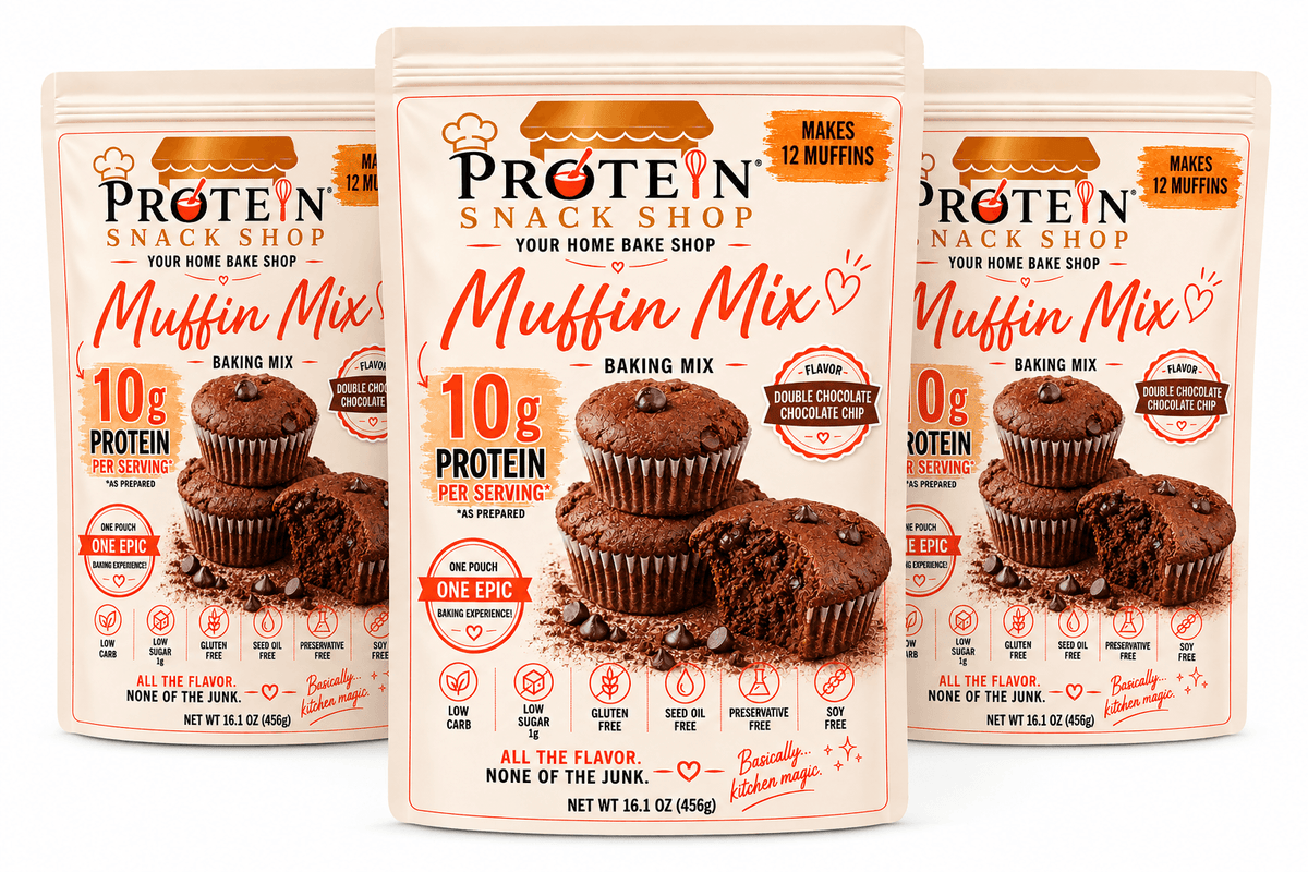 Protein Muffin Mix – High Protein, Gluten-Free, Low Sugar