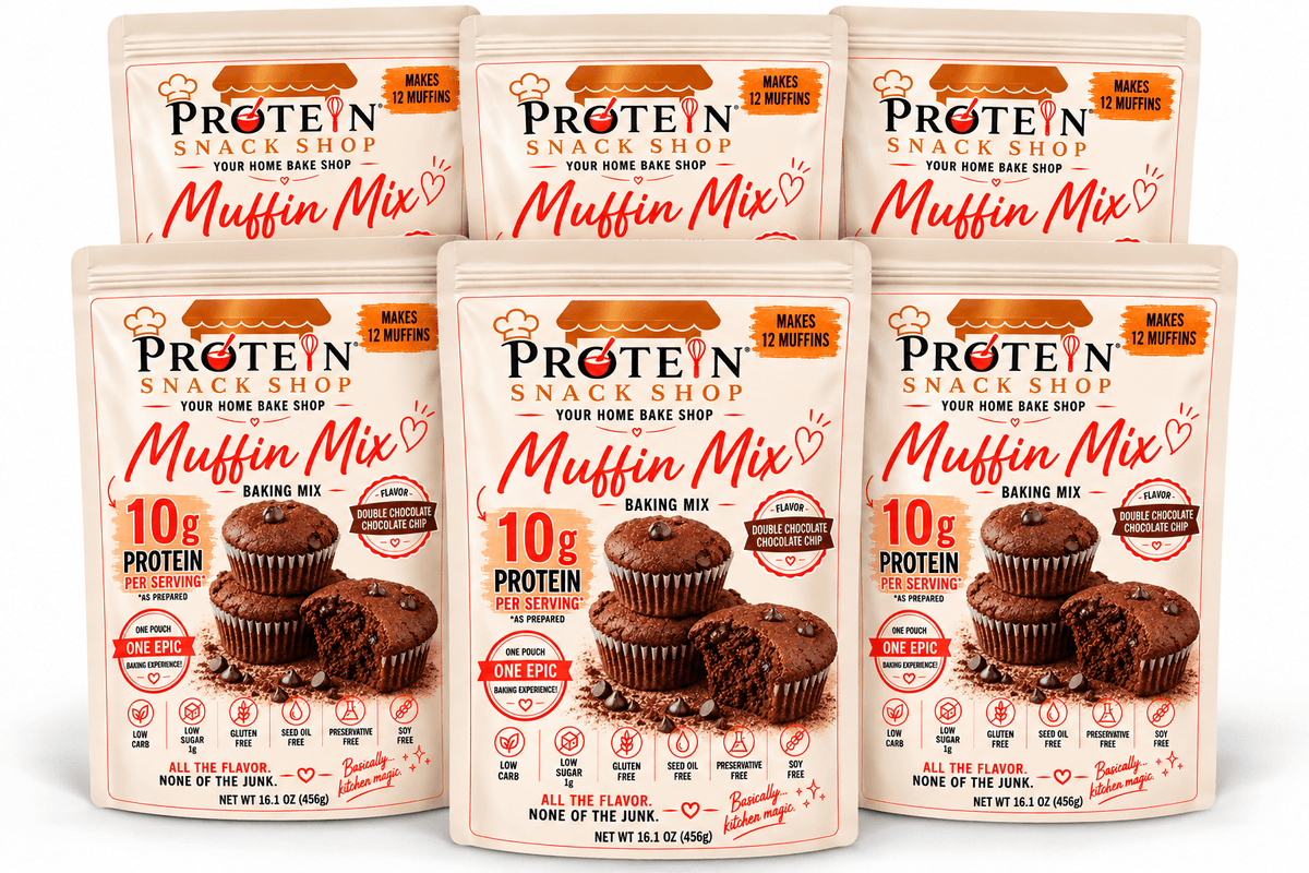 Protein Muffin Mix – High Protein, Gluten-Free, Low Sugar
