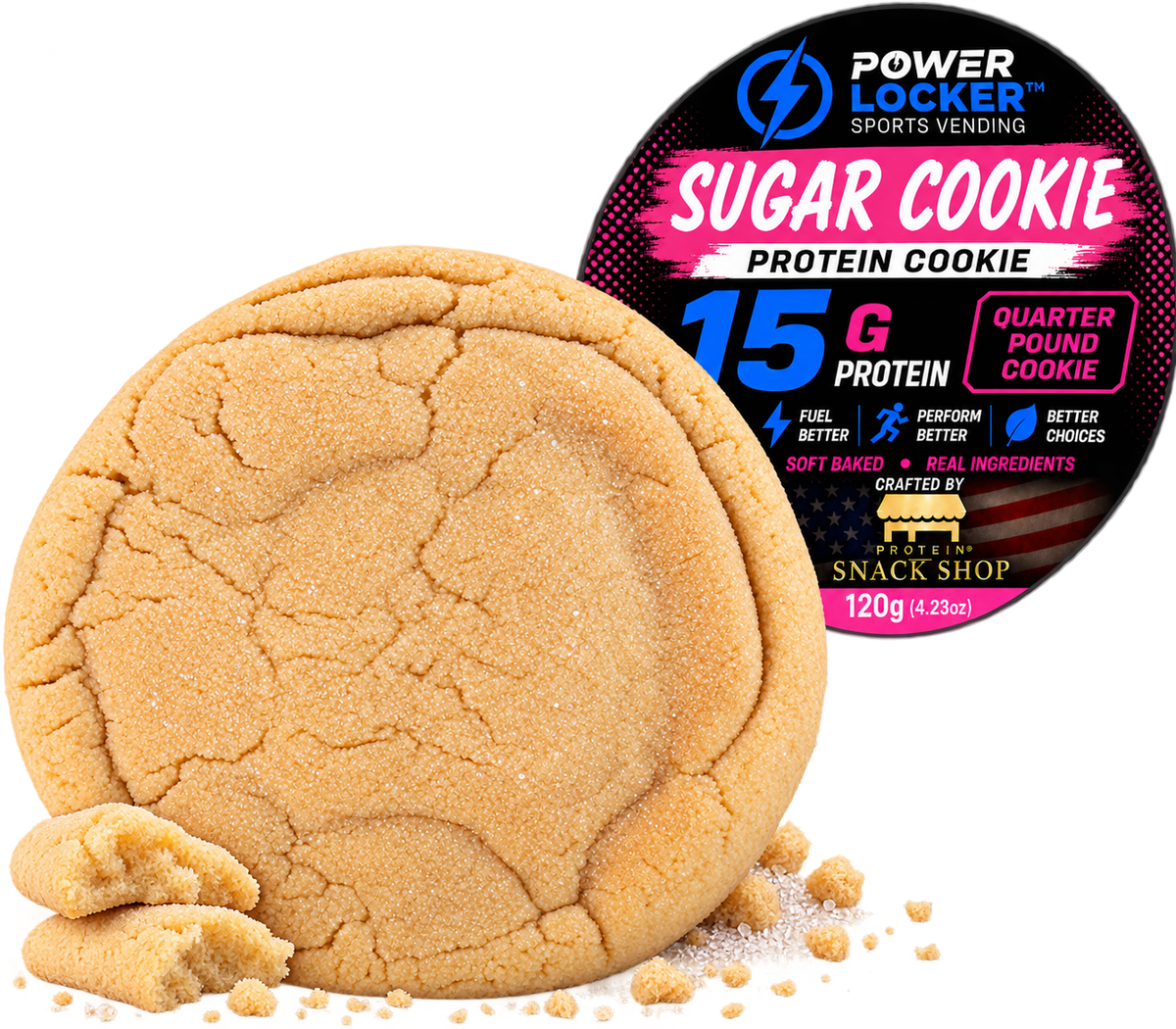 Power Locker Protein Cookies