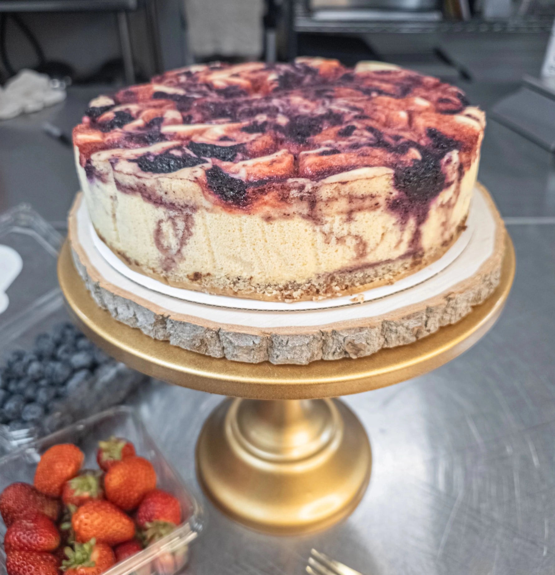 8 - Inch Celebration Cheesecake – Clean Ingredients • 12 Servings - ProteinSnackShop