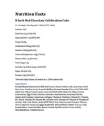 8 - Inch Celebration Cheesecake – Clean Ingredients • 12 Servings - ProteinSnackShop