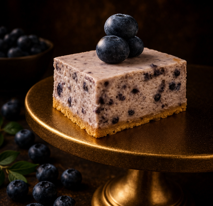 Blueberry Cheesecake Bars from Protein Snack Shop