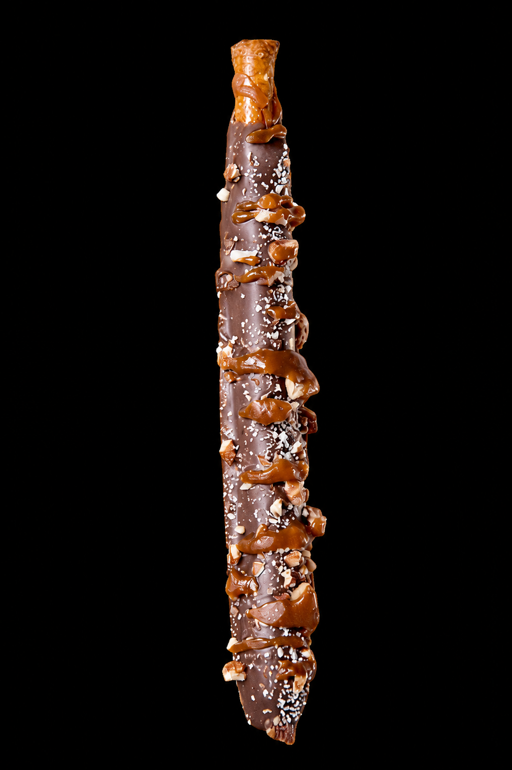 Caramel Pretzel Rods