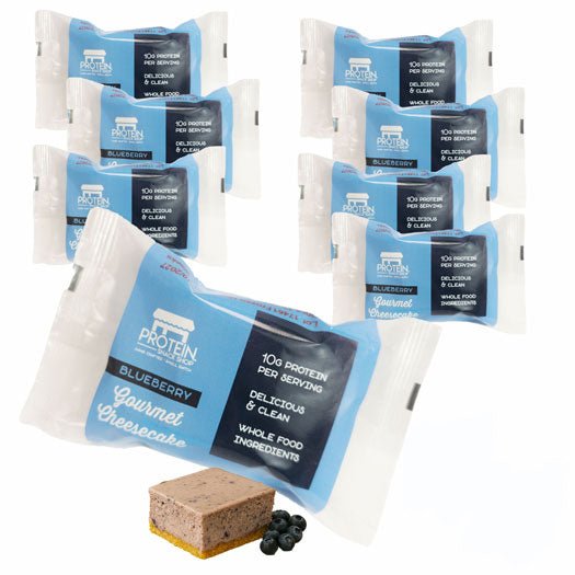 Blueberry Cheesecake, Low - Carb, Gluten - Free Protein Bar (8, 12, 20 Ct) - ProteinSnackShop