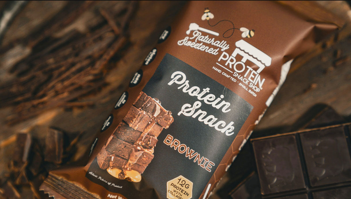 6-Count Honey-Sweetened Chocolate Protein Brownie Bars