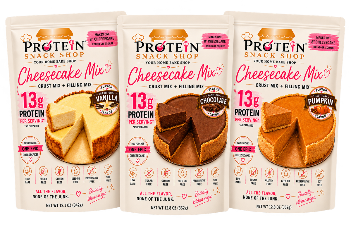 Protein Snack Shop bake at home mixes