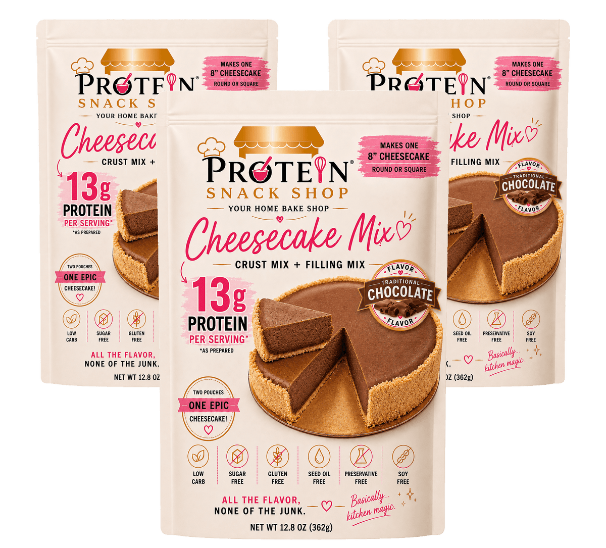 Protein Cheesecake Mix – High Protein, Gluten-Free, 0g Sugar