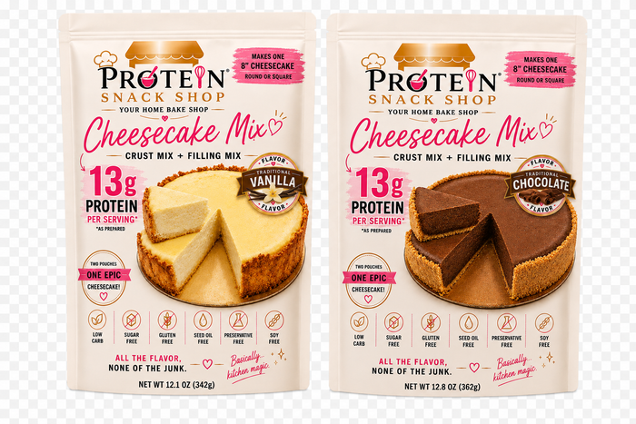 Vanilla & Chocolate Cheesecake Mix from Protein Snack Shop