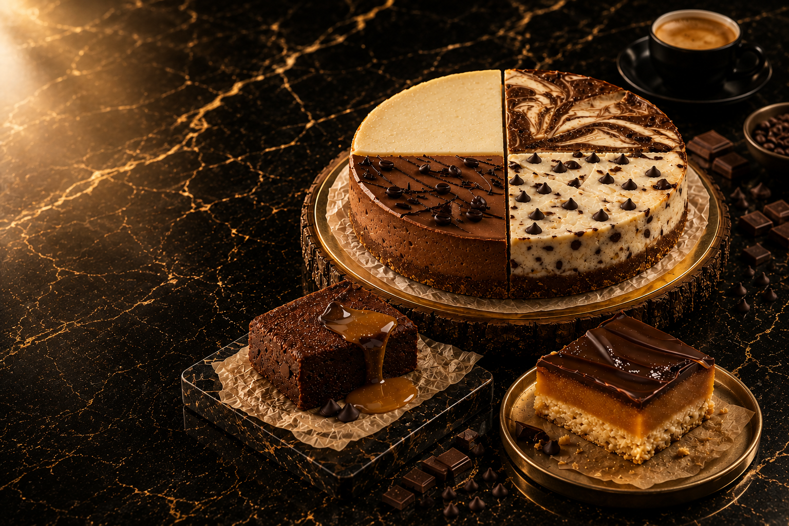 Luxury Desserts. Built Different.