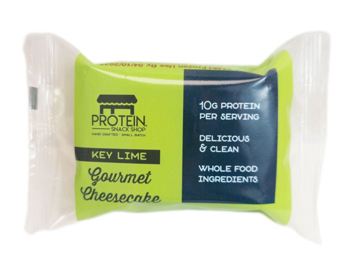 Key Lime Cheesecake, Low - Carb, Gluten - Free Protein Bar (8, 12, 20 Ct) - ProteinSnackShop