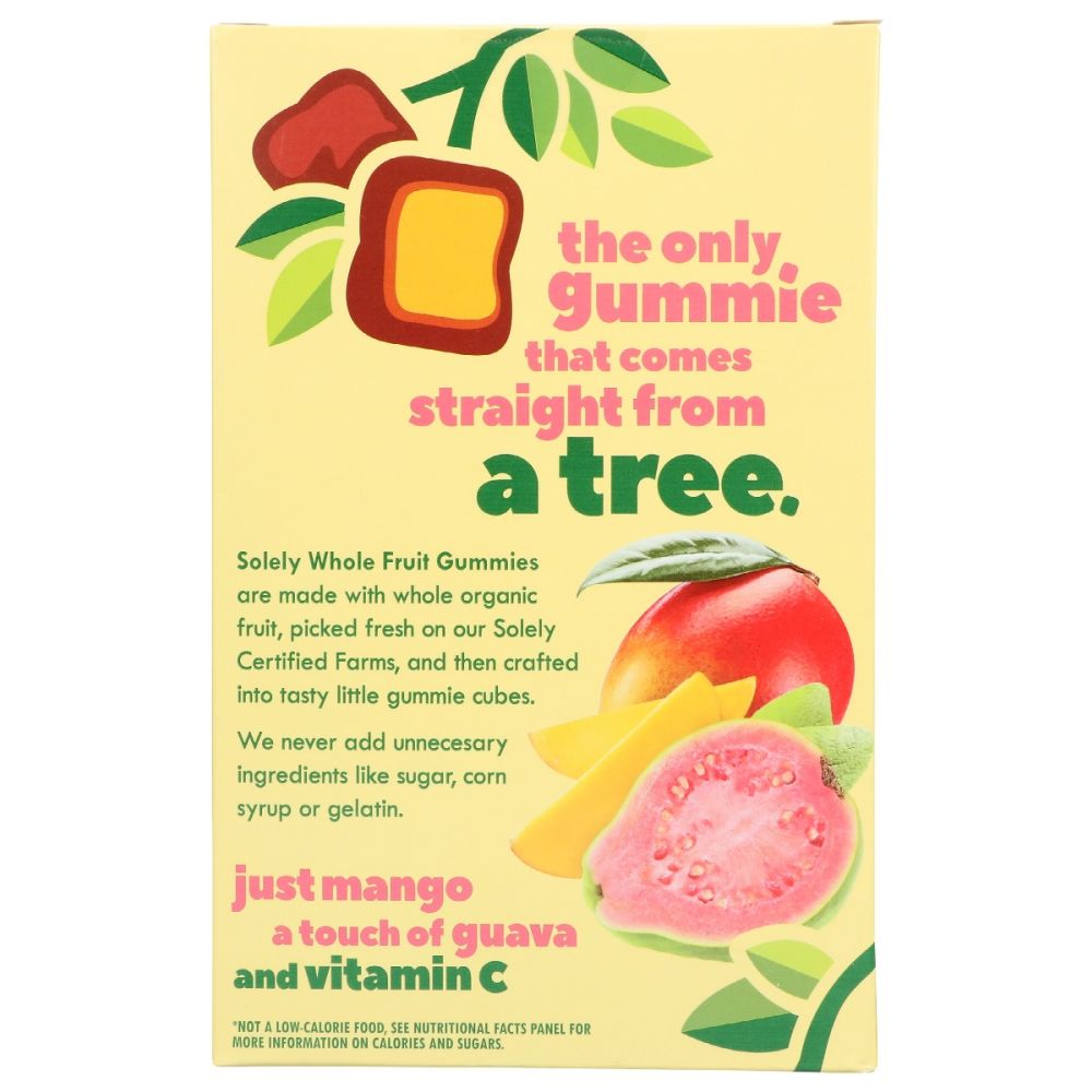 SOLELY: Fruit Gummies Mango Guava, 3.5 oz