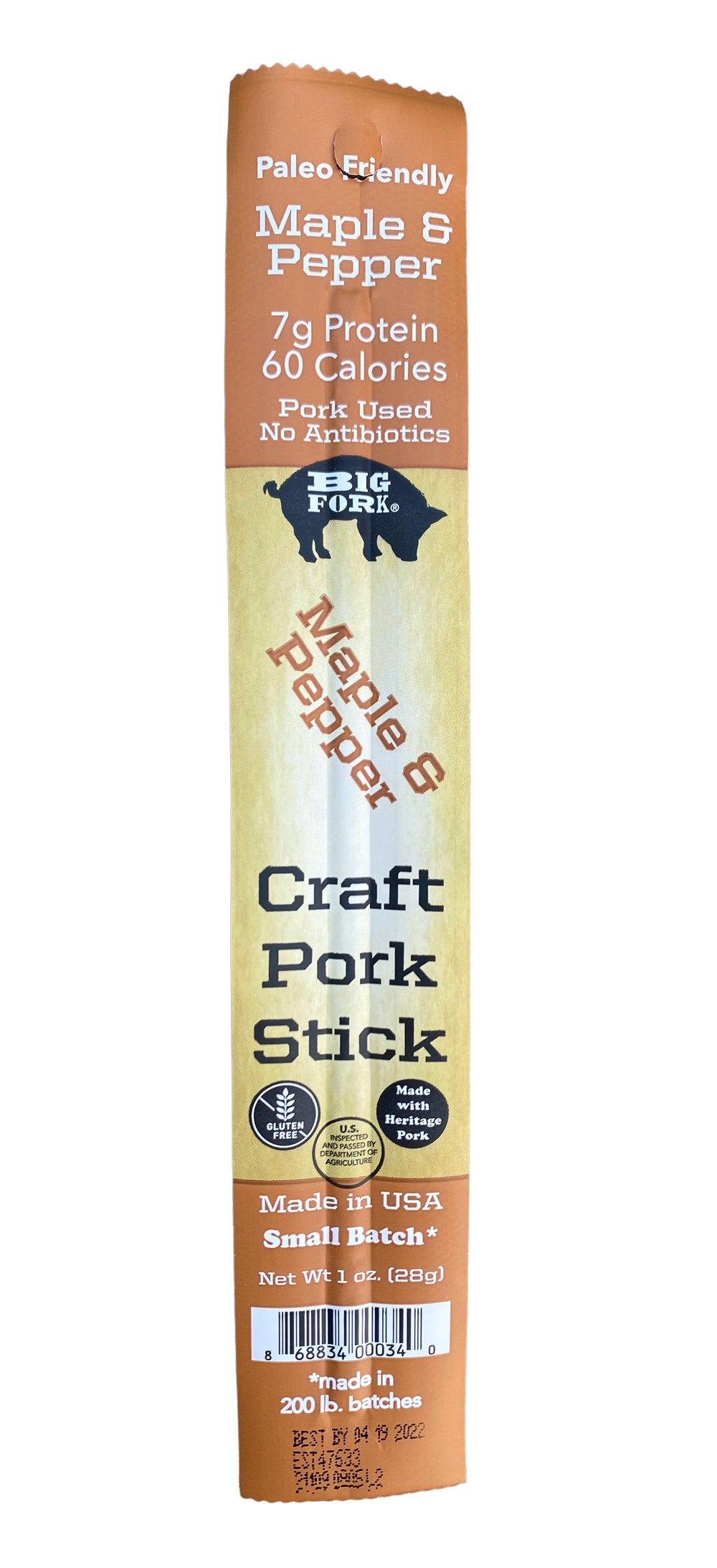 Craft Pork Snack Stick Sampler (3 sticks total)