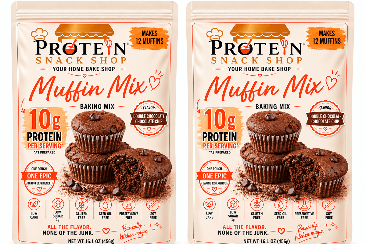 Protein Muffin Mix – High Protein, Gluten-Free, Low Sugar
