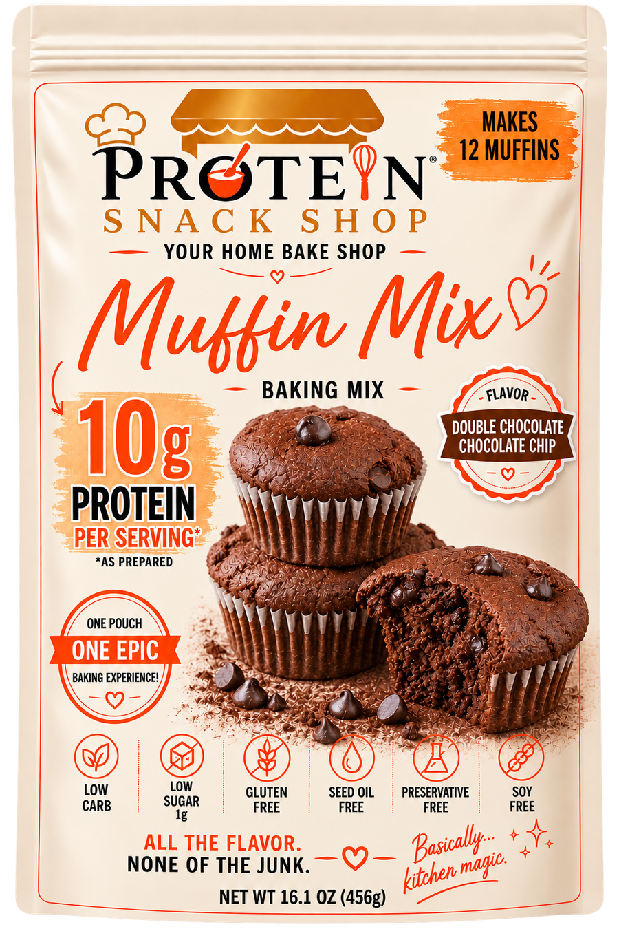 Double Chocolate Chocolate Chip Muffin Mix