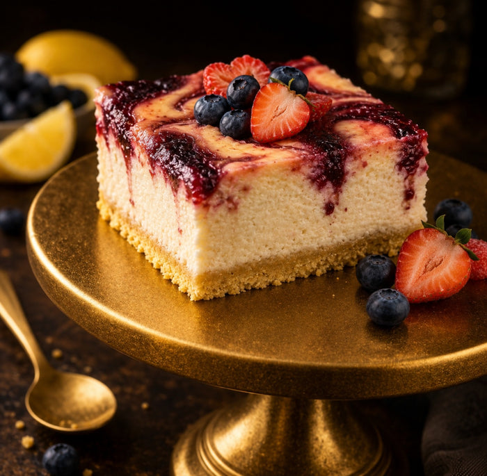 Patriot Cheesecake from Protein Snack Shop