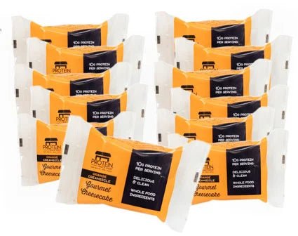 Orange Creamsicle Cheesecake, Low - Carb, Gluten - Free Protein Bar (8, 12, 20 Ct) - ProteinSnackShop