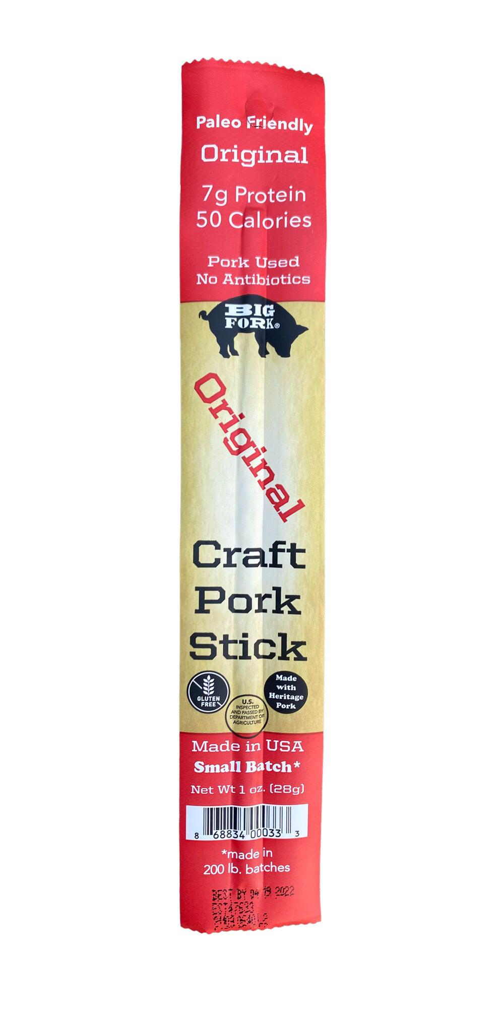Craft Pork Snack Stick Sampler (3 sticks total)