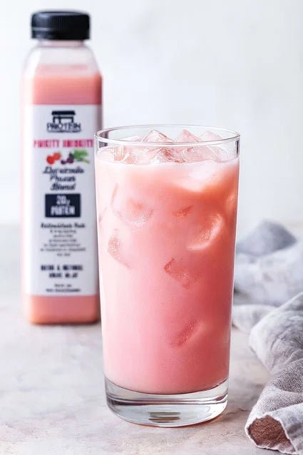 Pinkity Drinkity Protein Drink, Low - Carb, Gluten - Free (6 Ct, 9 Ct) - ProteinSnackShop