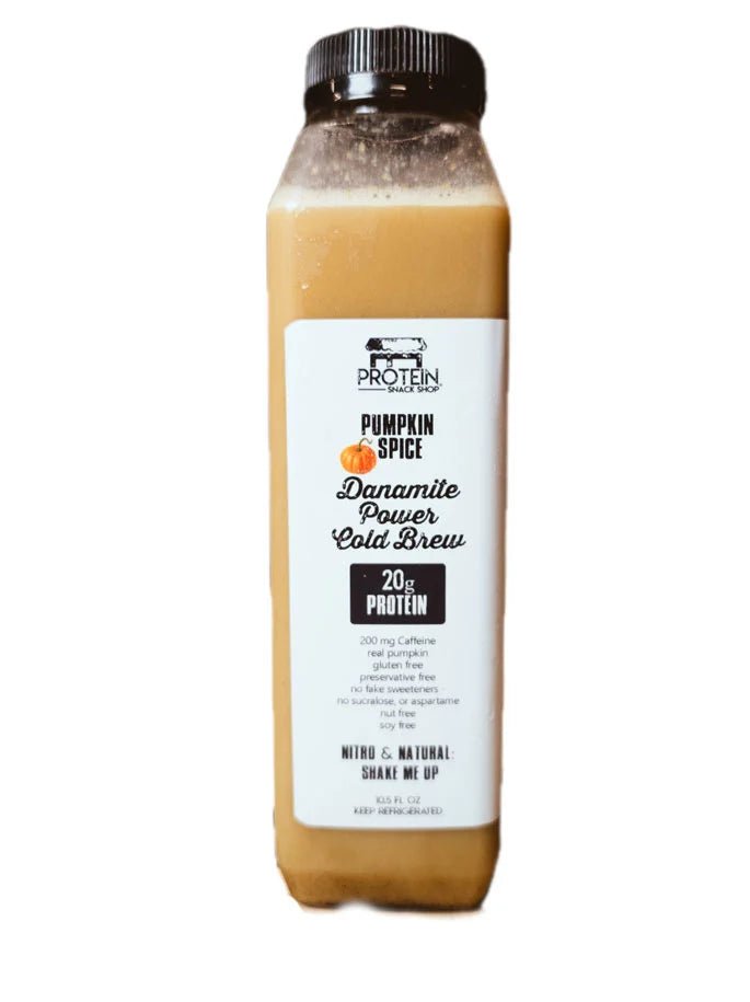 Pumpkin Spice Protein Cold Brew, Low - Carb, Gluten - Free (6 Ct, 9 Ct) - ProteinSnackShop