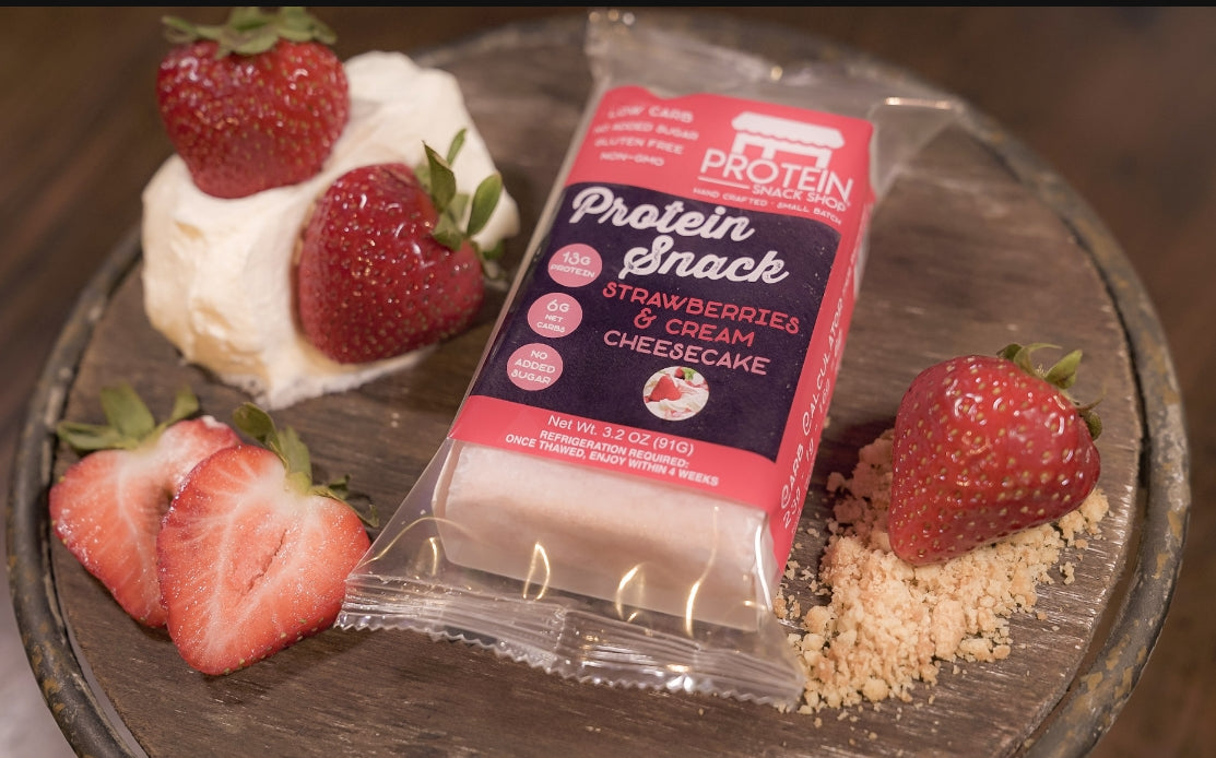 Protein Cheesecake Variety Pack + Peanut Butter Protein Bar, 6-Ct, Low Carb, Gluten-Free, Snack Bar