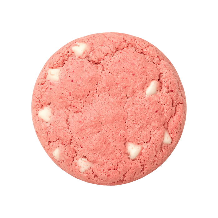 Strawberry White Chocolate Chip Protein Cookie from Protein Snack Shop