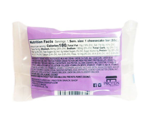 Tutti Frutti Cheesecake, Low - Carb, Gluten - Free Protein Bar (8, 12, 20 Ct) - ProteinSnackShop