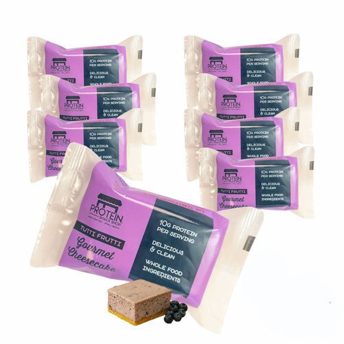 Tutti Frutti Cheesecake, Low - Carb, Gluten - Free Protein Bar (8, 12, 20 Ct) - ProteinSnackShop