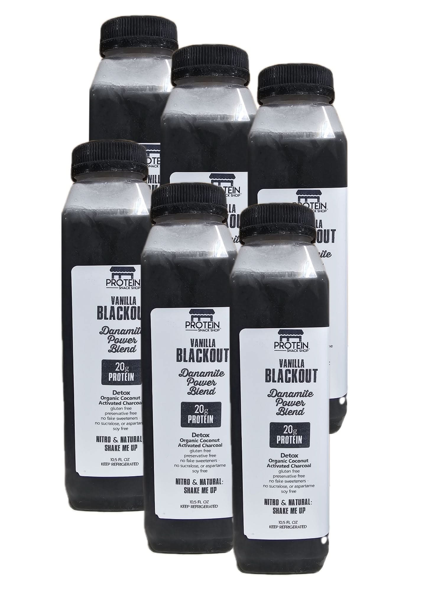 Vanilla Blackout Protein Drink, 6 - Ct, 9 - Ct Low Carb, Gluten - Free - ProteinSnackShop