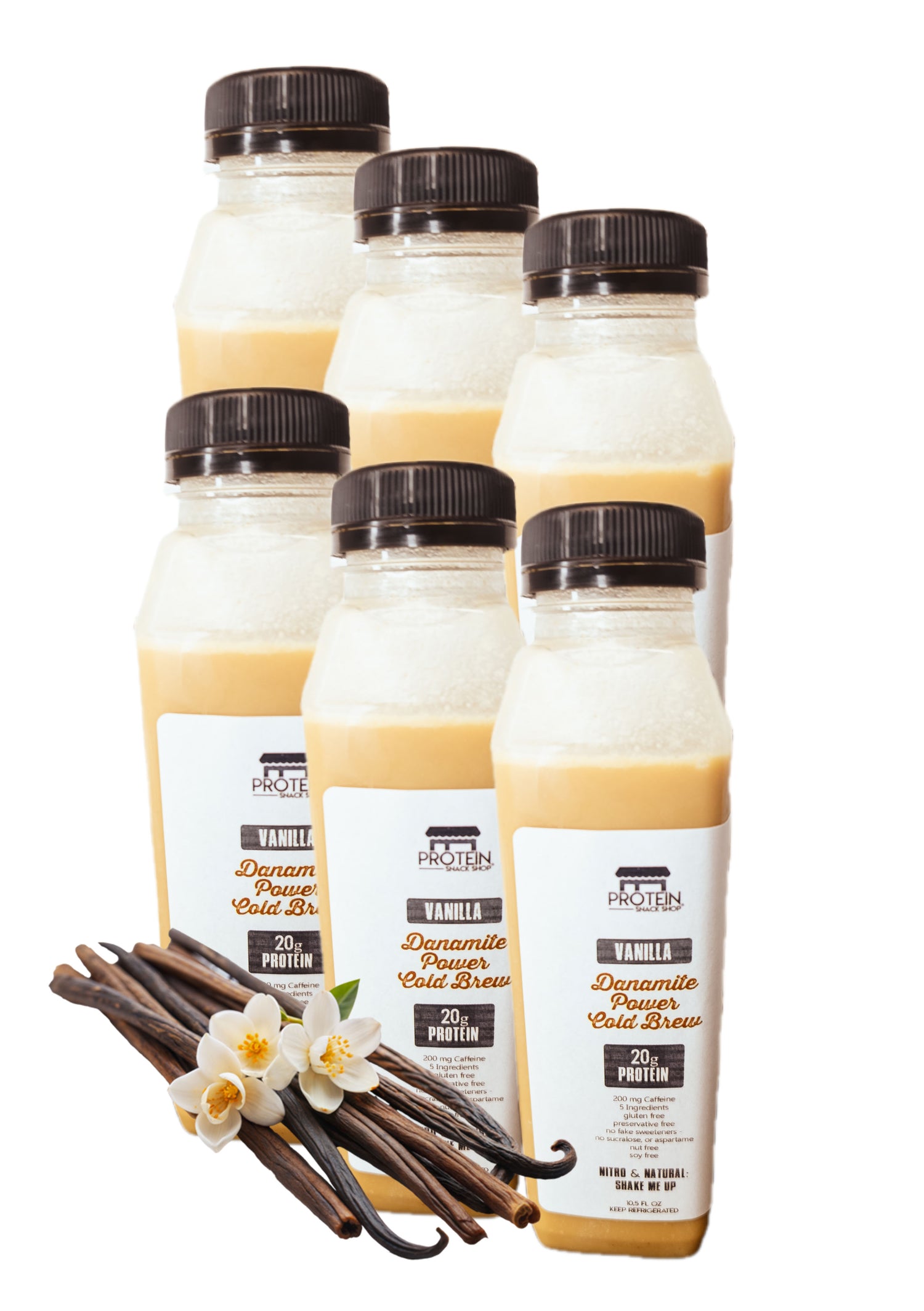 Vanilla Protein Cold Brew, 6-Ct, Low Carb, Gluten-Free