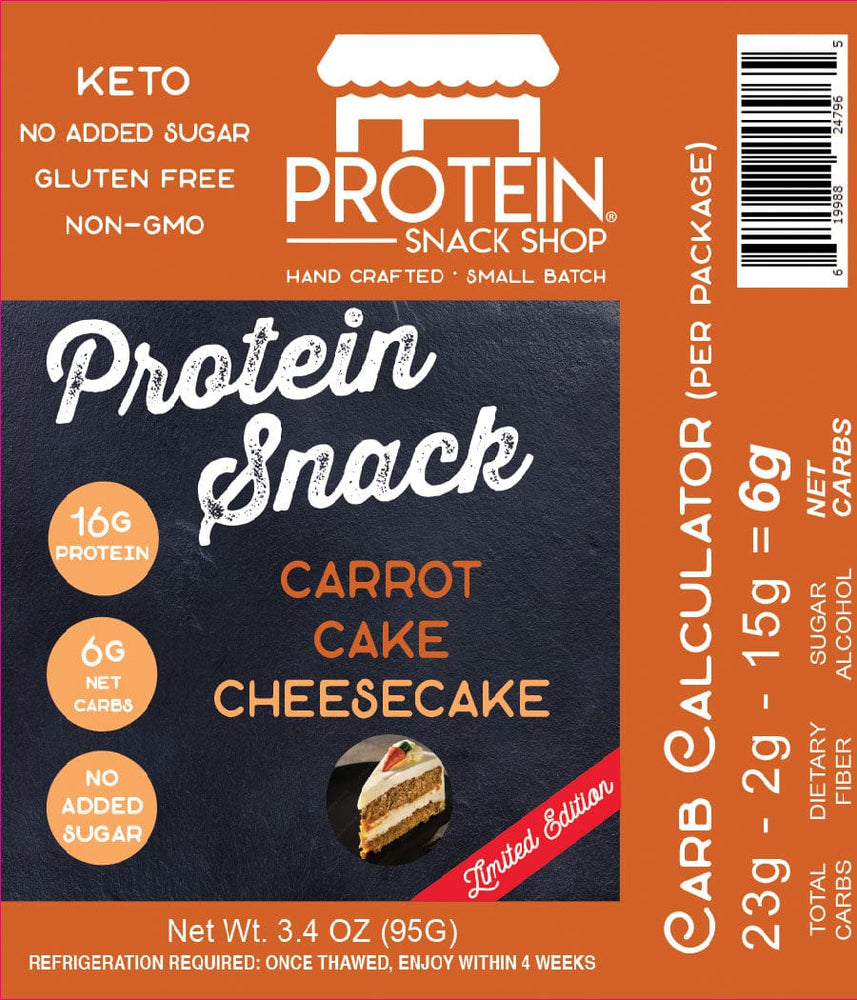 Keto Protein Carrot Cake Cheesecake | Limited Edition