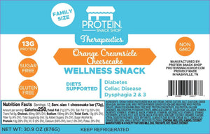 SAVE 30% - Orange Creamsicle Protein Cheesecake Family Pack
