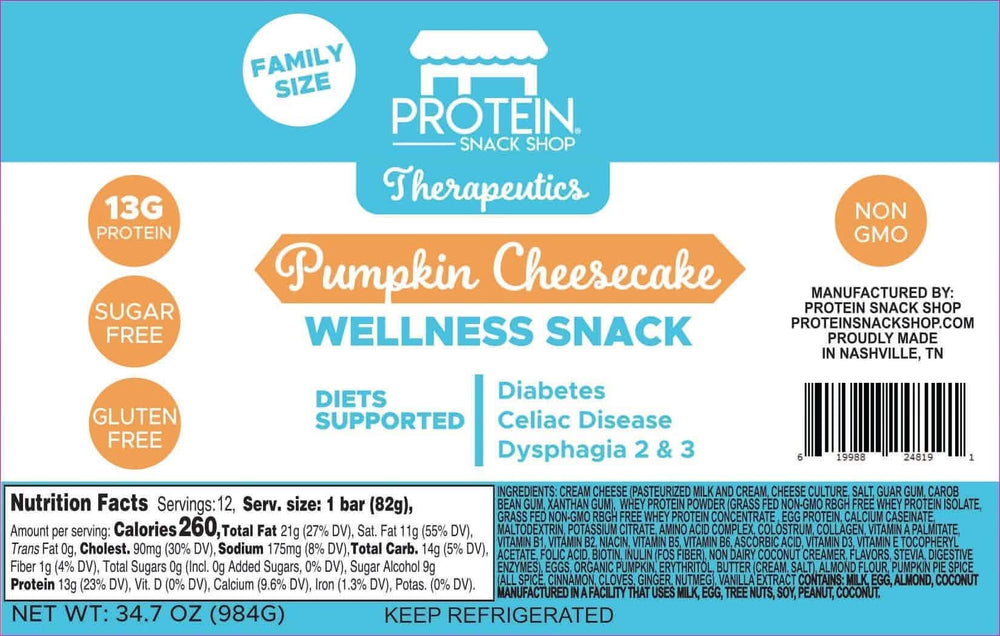 SAVE 30% - Protein Pumpkin Cheesecake Family Pack