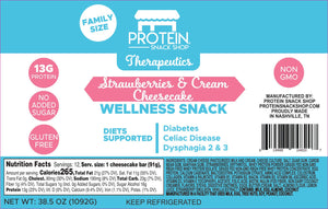 SAVE 30% - Protein Strawberries and Cream Cheesecake Family Pack