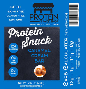 
            
                Load image into Gallery viewer, Keto Caramel Cream Protein Bar
            
        