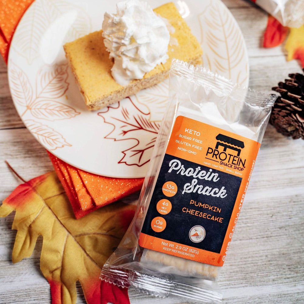 Keto Protein Pumpkin Pie Cheesecake SEASONAL ITEM